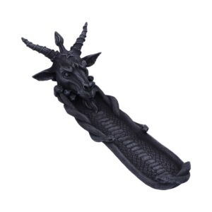 Spellbound Baphomet’s Scent Incense Holder 29.2cm in holders & Burners style, mushroom grove mandrake temple for modern witches