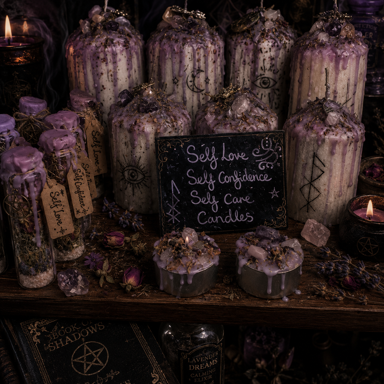 Self love, self confidence, self care | Niffty Witchy Supplies UK