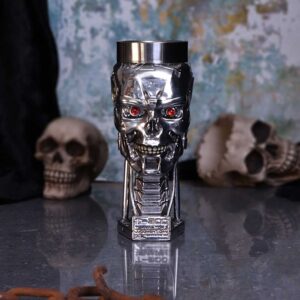 Terminator 2 Head Goblet 17cm | Enchanted Kitchen | Niffty Witchy Supplies UK