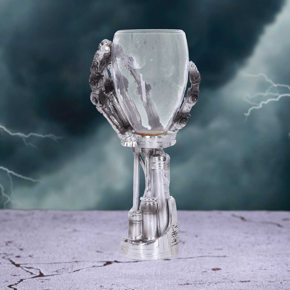 Terminator 2 Hand Goblet 19cm | Decor | Niffty Witchy Supplies UK