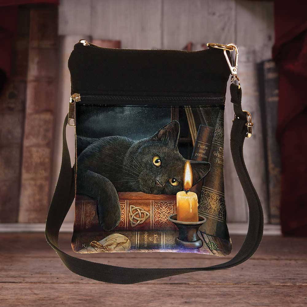The Witching Hour (LP) Shoulder Bag 23cm | Bags | Niffty Witchy Supplies UK