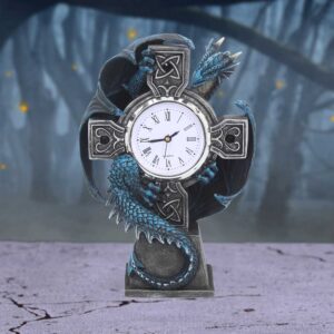 Draco Clock (AS) 17.8cm | Decor | Niffty Witchy Supplies UK
