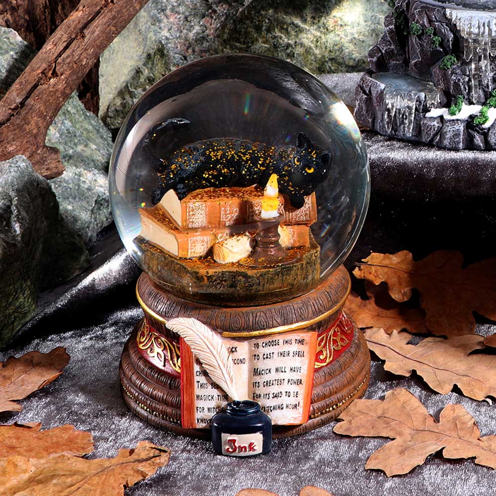 Witching Hour Snowglobe (LP) 11cm | Decor | Niffty Witchy Supplies UK