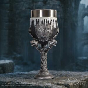 House Stark Goblet 17.5cm (GOT) | Enchanted Kitchen | Niffty Witchy Supplies UK