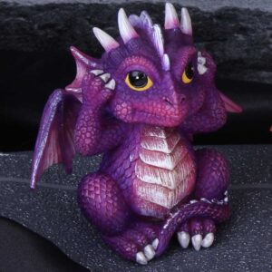 Three Wise Dragonlings 8.5cm | Decor | Niffty Witchy Supplies UK