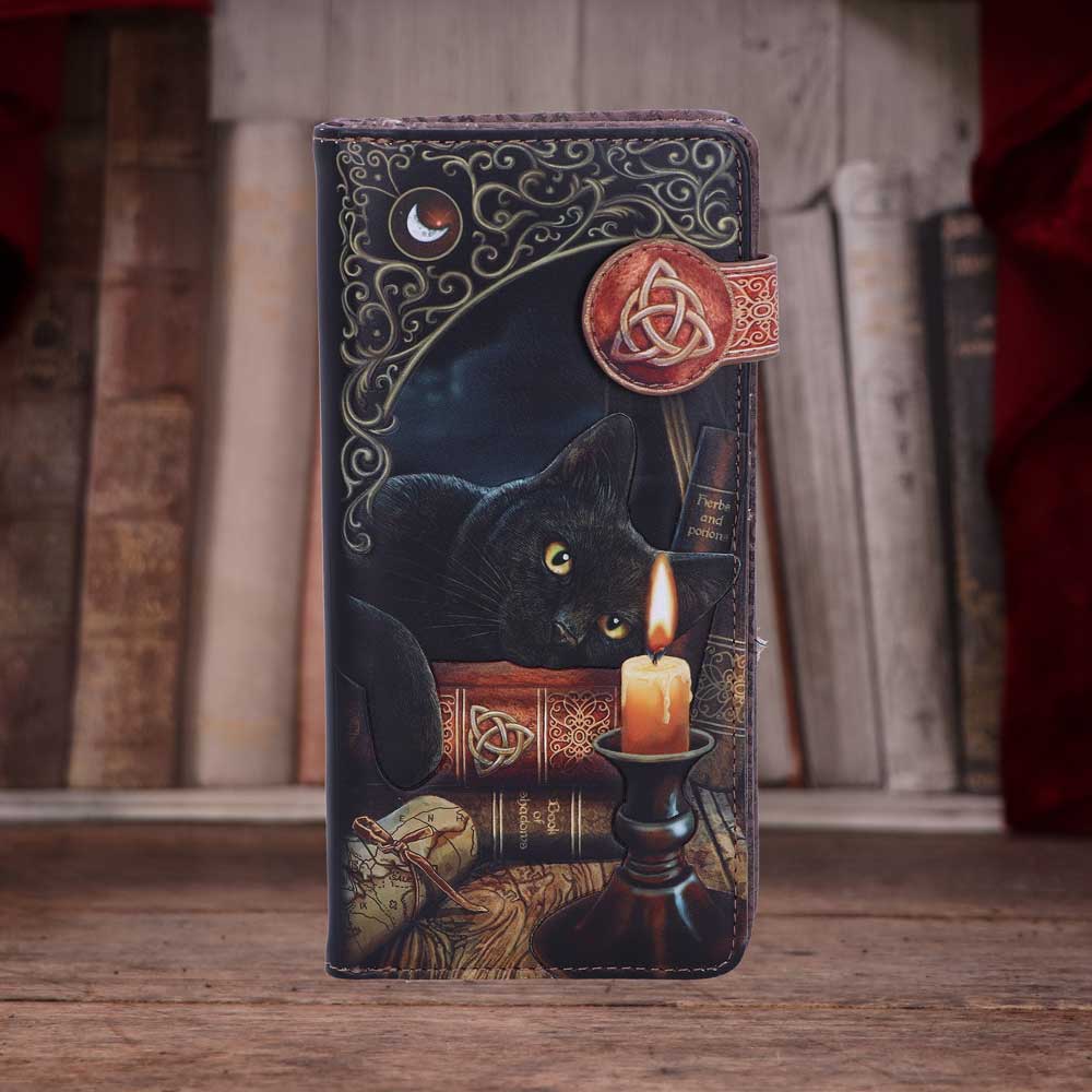 Witching Hour Embossed Purse (LP) 18.5cm | Bags | Niffty Witchy Supplies UK