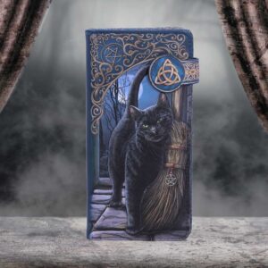 A Brush With Magick Embossed Purse (LP) 18.5cm | Bags | Niffty Witchy Supplies UK