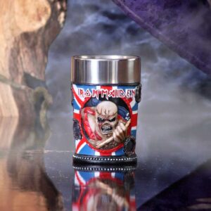 Iron Maiden Shot Glass 7cm | Enchanted Kitchen | Niffty Witchy Supplies UK