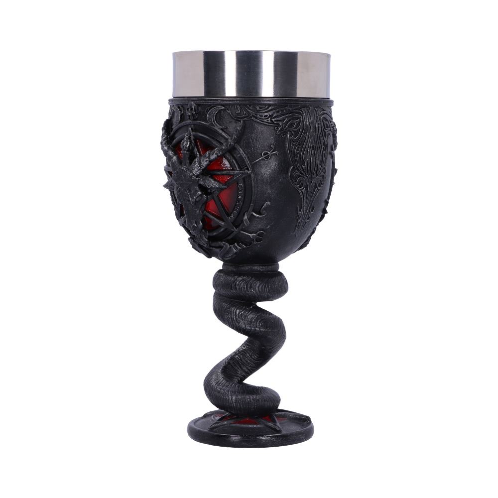 Baphomet Goblet 16cm | Enchanted Kitchen | Niffty Witchy Supplies UK