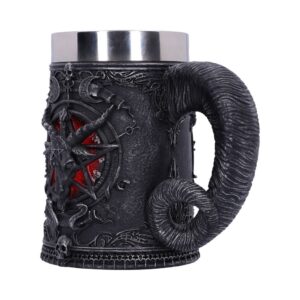Baphomet Tankard 16.5cm | Enchanted Kitchen | Niffty Witchy Supplies UK