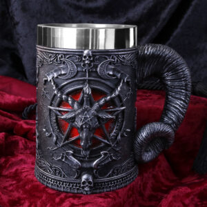 Baphomet Tankard 16.5cm | Enchanted Kitchen | Niffty Witchy Supplies UK