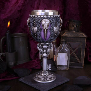 Edgar's Raven Goblet 18cm | Enchanted Kitchen | Niffty Witchy Supplies UK