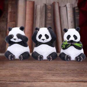 Three Wise Pandas 8.5cm | Decor | Niffty Witchy Supplies UK