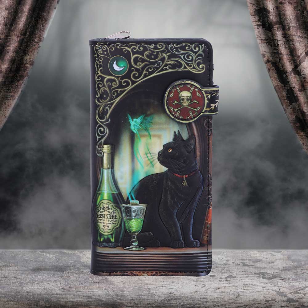 Absinthe Embossed Purse (LP) 18.5cm | Bags | Niffty Witchy Supplies UK
