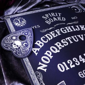 Black and White Spirit Board 38.5cm | Niffty Witchy Supplies UK