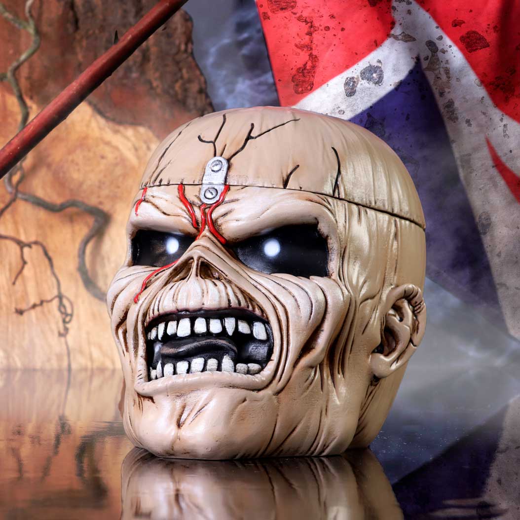 Iron Maiden The Trooper Box 18cm | Decor | Niffty Witchy Supplies UK