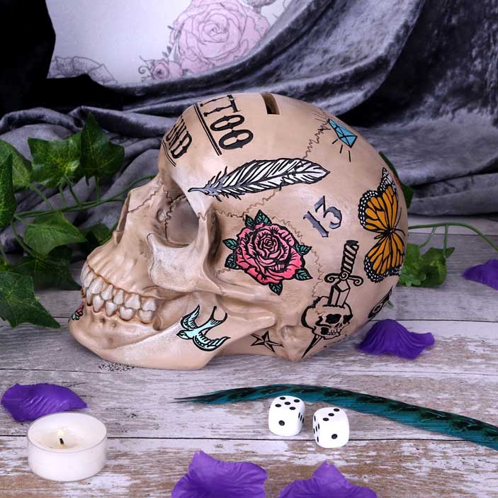 Tattoo Fund (Bone) | Decor | Niffty Witchy Supplies UK