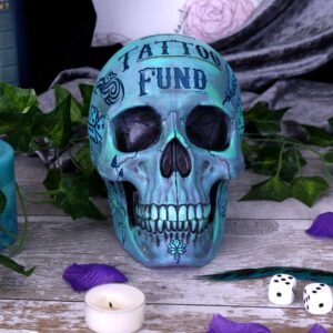 Tattoo Fund (Blue) | Decor | Niffty Witchy Supplies UK