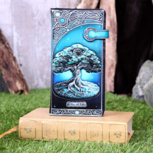 Tree of Life Embossed Purse 18.5cm | Bags | Niffty Witchy Supplies UK