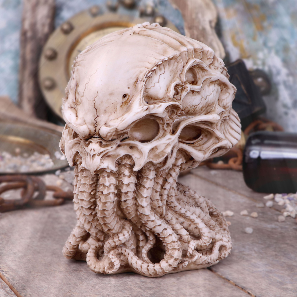 Cthulhu Skull (JR) 20cm | Decor | Niffty Witchy Supplies UK