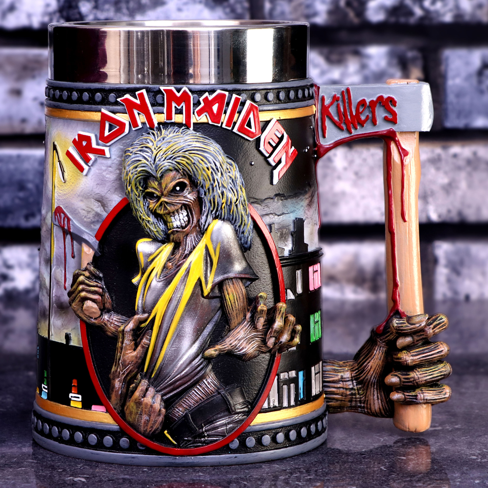 Iron Maiden Killers Tankard 15.5cm | Enchanted Kitchen | Niffty Witchy Supplies UK