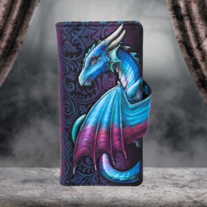 Take Flight Embossed Purse (Blue) 18.5cm | Bags | Niffty Witchy Supplies UK
