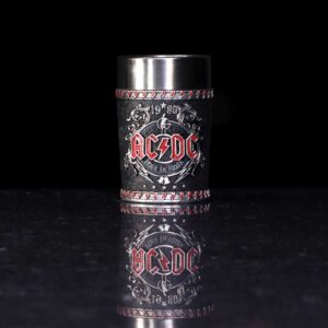 ACDC Back in Black Shot Glass 8.5cm | Enchanted Kitchen | Niffty Witchy Supplies UK