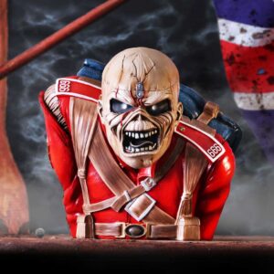 Iron Maiden The Trooper Bust Box 26.5cm | Decor | Niffty Witchy Supplies UK