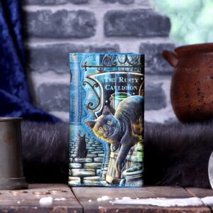 Rusty Cauldron (LP) Embossed Purse 18.5cm | Bags | Niffty Witchy Supplies UK