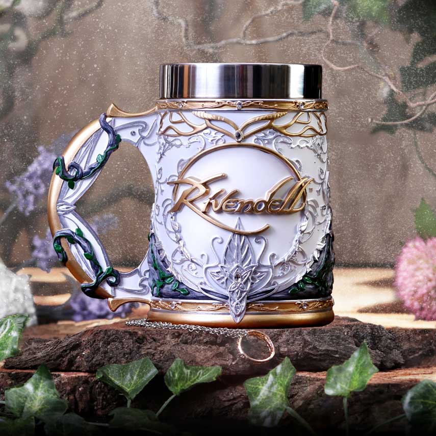 Lord of the Rings Rivendell Tankard 15.5cm | Niffty Witchy Supplies UK