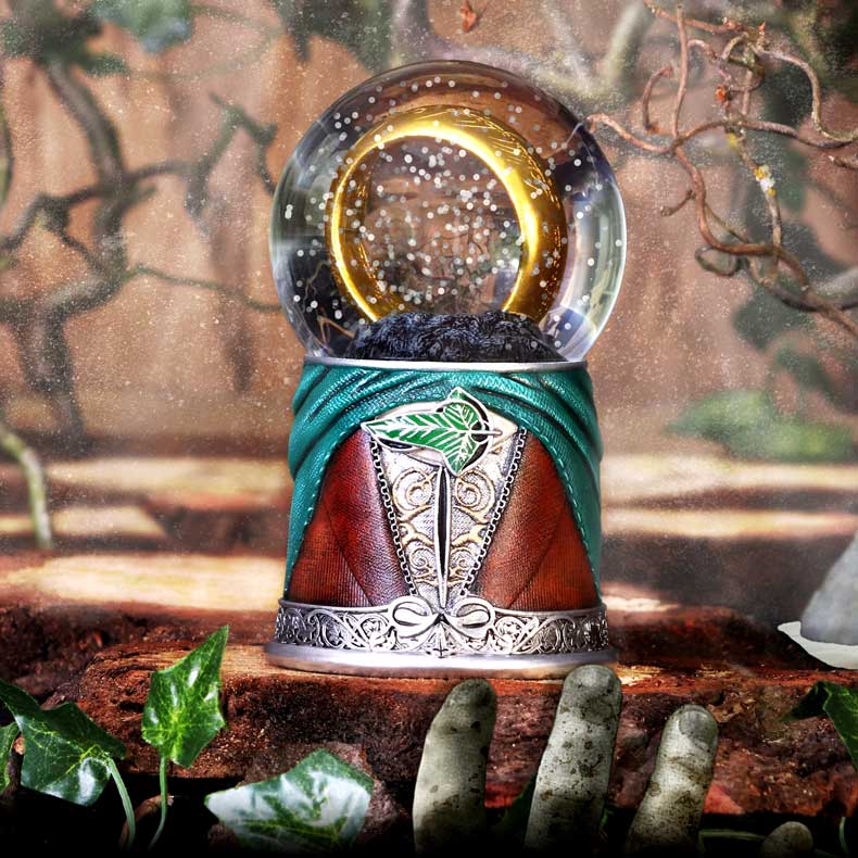 Lord of the Rings Frodo Snow Globe 17cm | Decor | Niffty Witchy Supplies UK