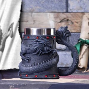 Dragon Coil Tankard 16cm | Enchanted Kitchen | Niffty Witchy Supplies UK