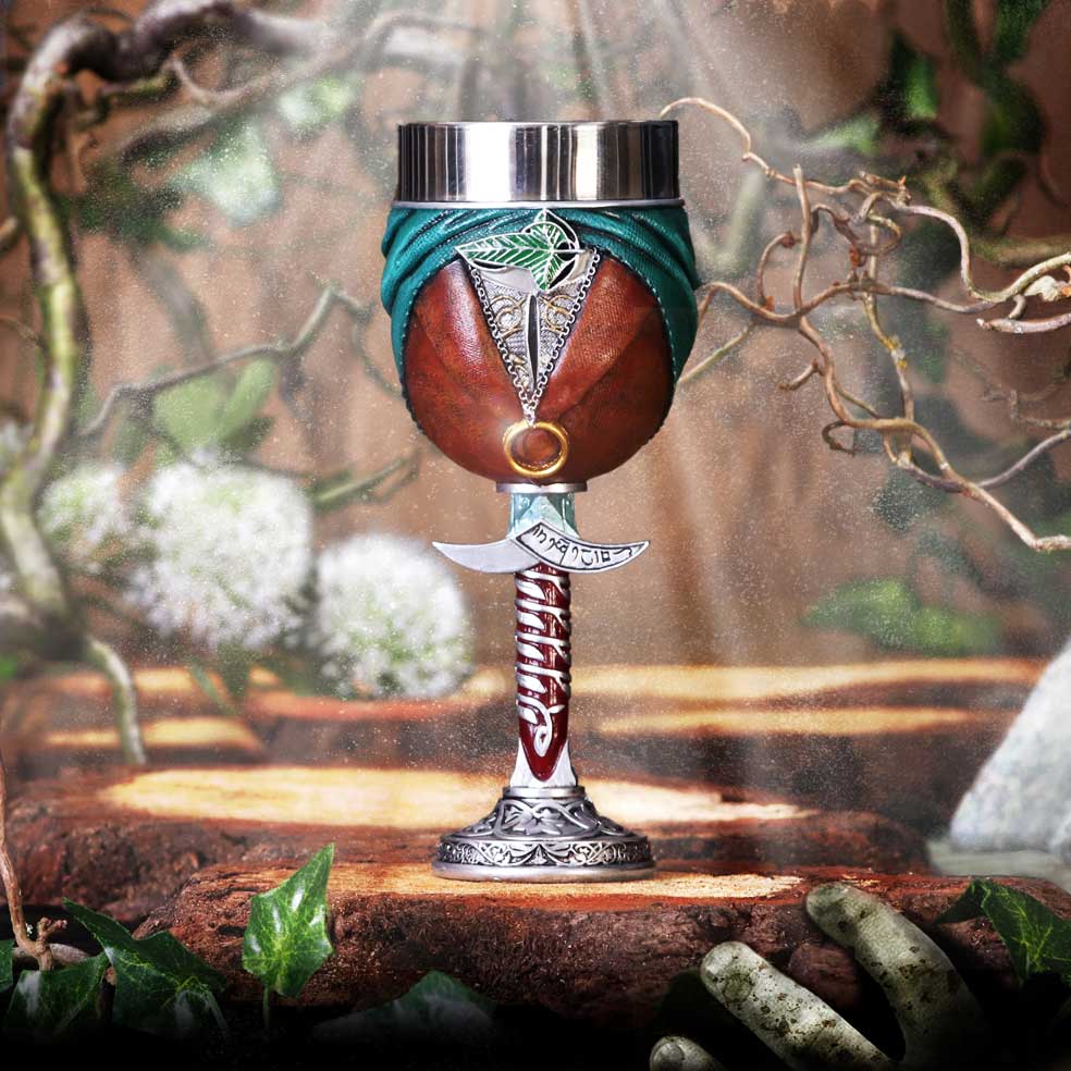 Lord of the Rings Frodo Goblet 19.5cm | Enchanted Kitchen | Niffty Witchy Supplies UK