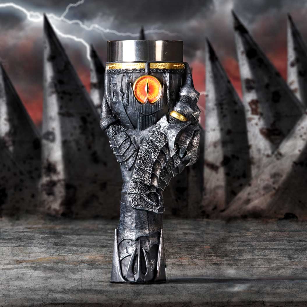 Lord of the Rings Sauron Goblet 22.5cm | Enchanted Kitchen | Niffty Witchy Supplies UK