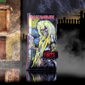 Iron Maiden Killers Embossed Purse 18.5cm | Bags | Niffty Witchy Supplies UK