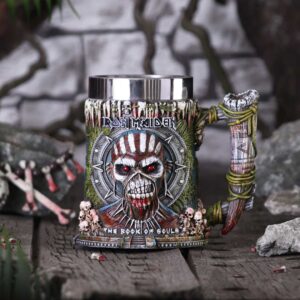 Iron Maiden Book of Souls Tankard 17.5cm | Enchanted Kitchen | Niffty Witchy Supplies UK