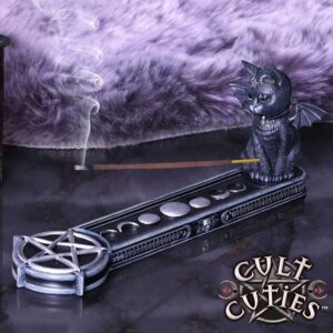 Malpuss Incense Holder 24cm | Cult Cuties | Niffty Witchy Supplies UK