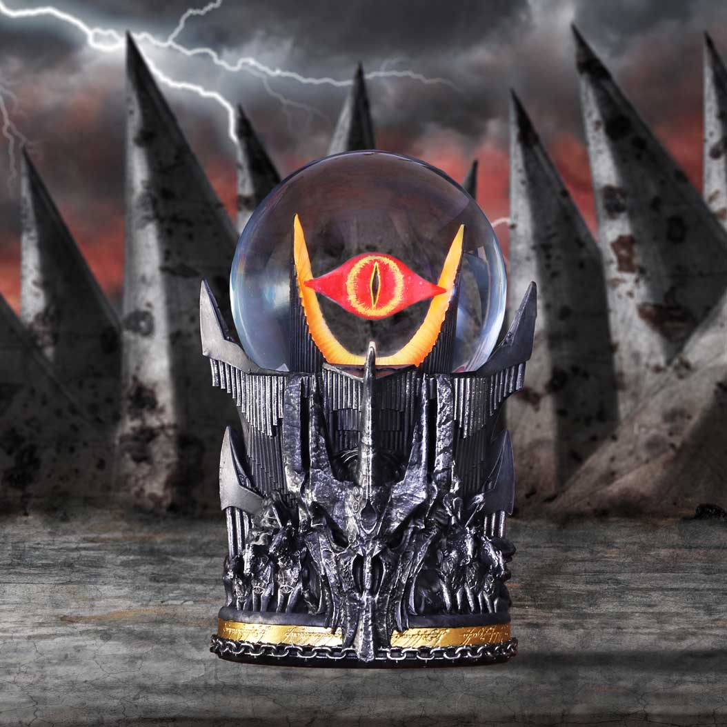 Lord of the Rings Sauron Snow Globe 18cm | Decor | Niffty Witchy Supplies UK