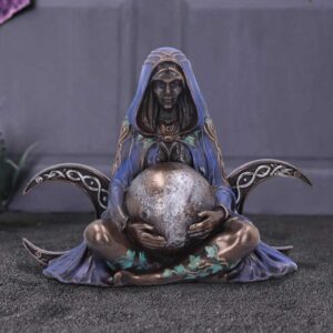 Triple Moon Goddess Art Figurine (Mini) 8.5cm | Decor | Niffty Witchy Supplies UK