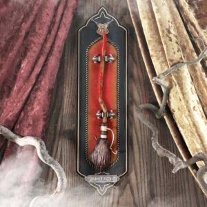 Harry Potter Firebolt Wall Plaque 34.5cm | Decor | Niffty Witchy Supplies UK