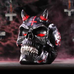 Infernal Skull (JR) 20cm | Decor | Niffty Witchy Supplies UK