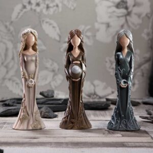 Aspects of Maiden, Mother and Crone 15cm | Decor | Niffty Witchy Supplies UK