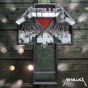 Metallica Master of Puppets Wall Plaque 31.5cm | Decor | Niffty Witchy Supplies UK