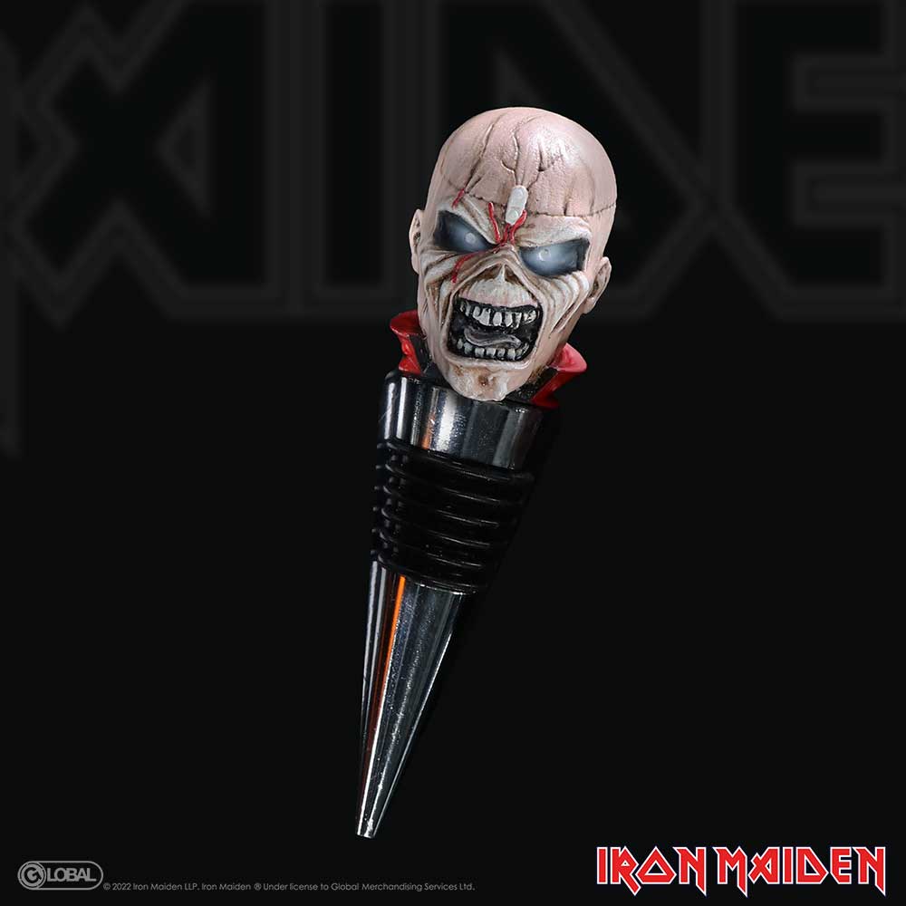 Iron Maiden The Trooper Bottle Stopper 10cm | Decor | Niffty Witchy Supplies UK
