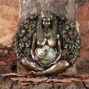 Mother Earth Wall Plaque 15cm | Decor | Niffty Witchy Supplies UK