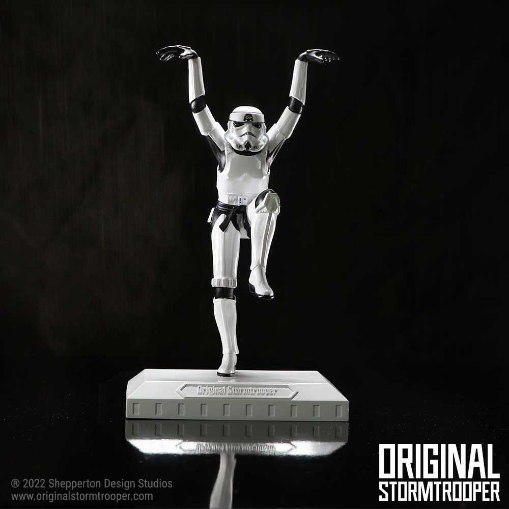 Stormtrooper Crane Kick 20.5cm | Decor | Niffty Witchy Supplies UK