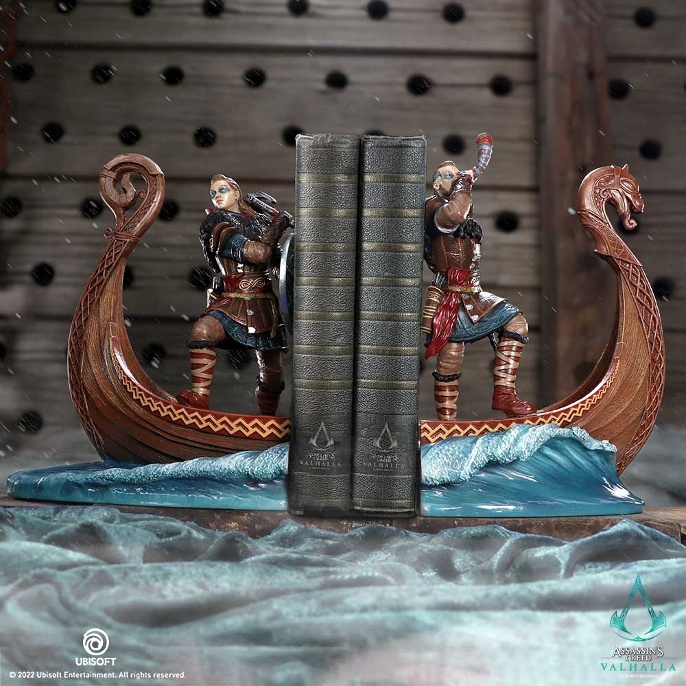 Assassin's Creed® Valhalla Bookends 31cm | Niffty Witchy Supplies UK