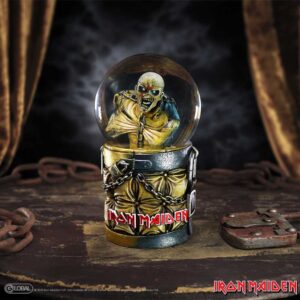 Iron Maiden Piece of Mind Snow Globe 17.5cm | Decor | Niffty Witchy Supplies UK
