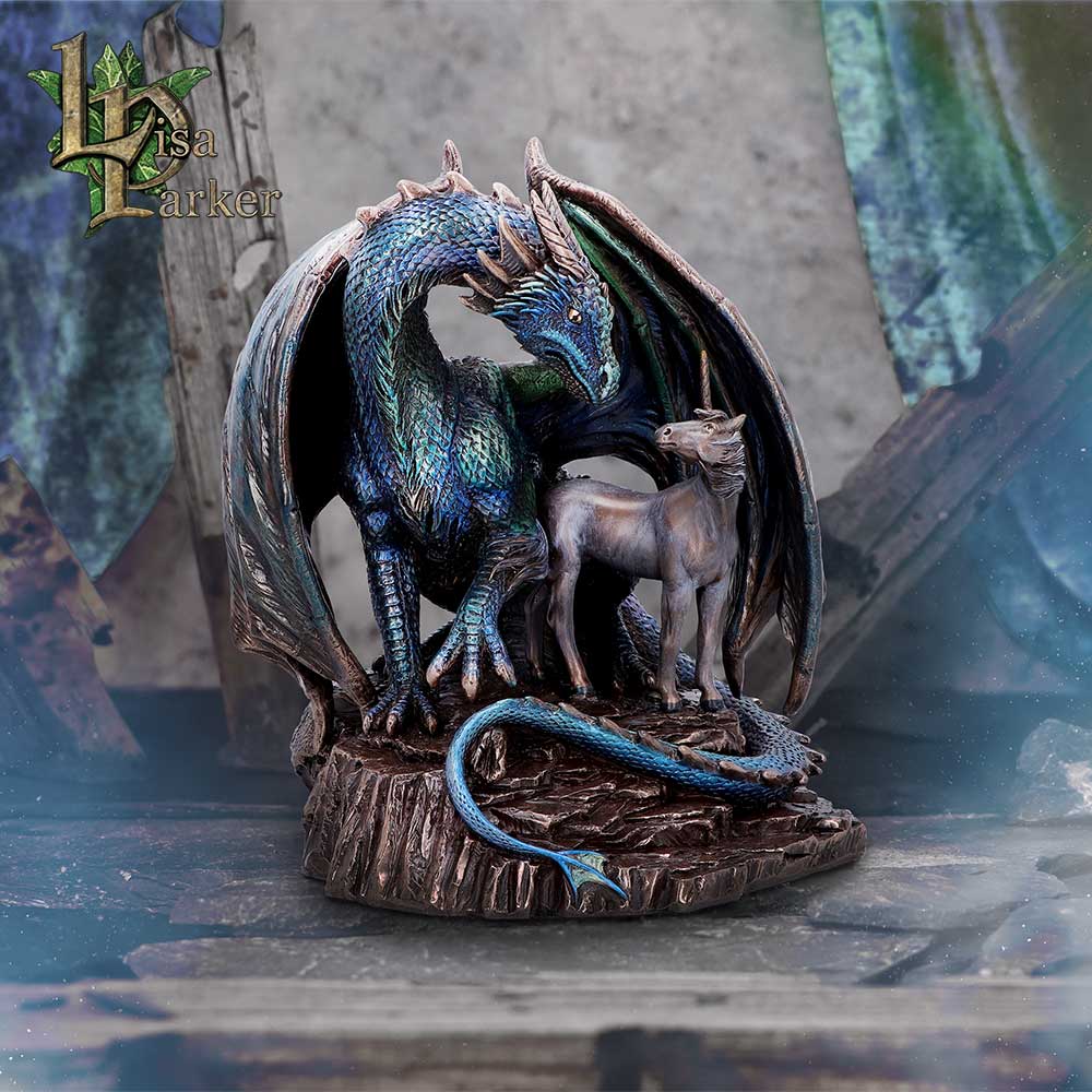 Protector of Magick (LP) Bronze 17.5cm | Decor | Niffty Witchy Supplies UK