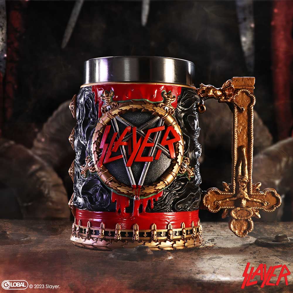 Slayer Reign In Blood Tankard 15.3cm | Enchanted Kitchen | Niffty Witchy Supplies UK